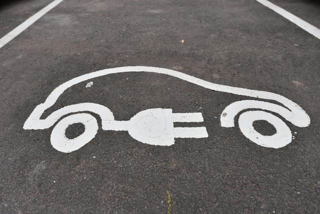 The on-street electric vehicle charging roll-out has got underway in the Edinburgh Council area. Stock photo by John Devlin.