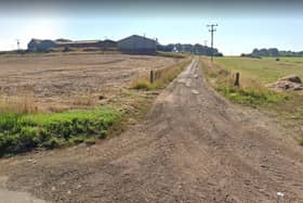 North Bank Farm, the site of the proposed new homes.
