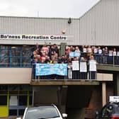 Residents in Bo'ness made their feelings clear during two protests at the recreation centre in March. It is hoped they will once again show their strength of feeling at the public meeting later this month.
