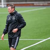 Zander Diamond on the touchline (Pic Scott Louden)