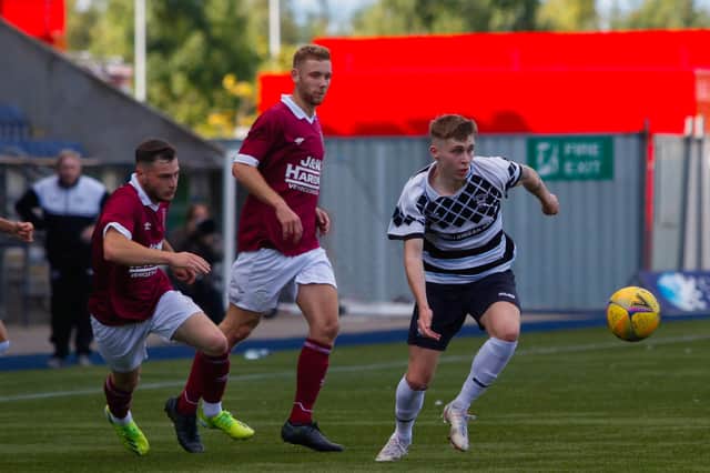 Shire lost out to Linlithgow on Saturday, and boss Derek Ure wants improvement. Pic by Scott Louden