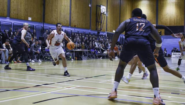 Action from Falkirk Fury's opener (Photo: Alex Johnson)