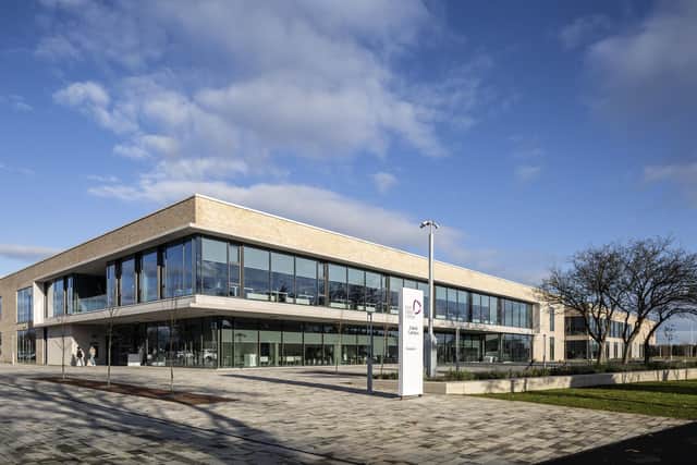 Forth Valley College Falkirk campus has been named one of the best new buildings in Scotland