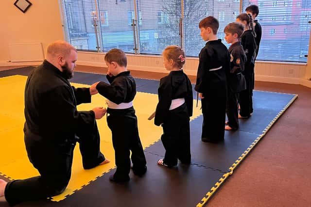 The new dojo in the town's North Street is ideal for martial arts and well-being classes.
