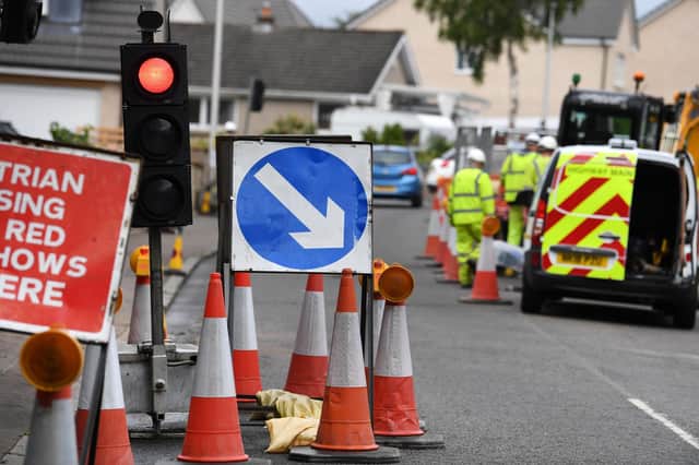 Various roadworks are taking place across Falkirk district in the coming weeks. Picture: John Devlin