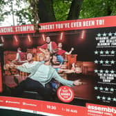 Edinburgh Festival Fringe billboard- Choir Of Man