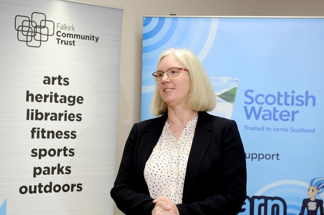 Maureen Campbell OBE will leave her role as chief executive of Falkirk Community Trust in August. Picture: Michael Gillen.