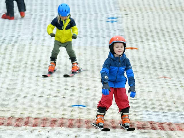 Supporters have vowed to safeguard the future of Polmonthill ski slope. Pic: Michael Gillen