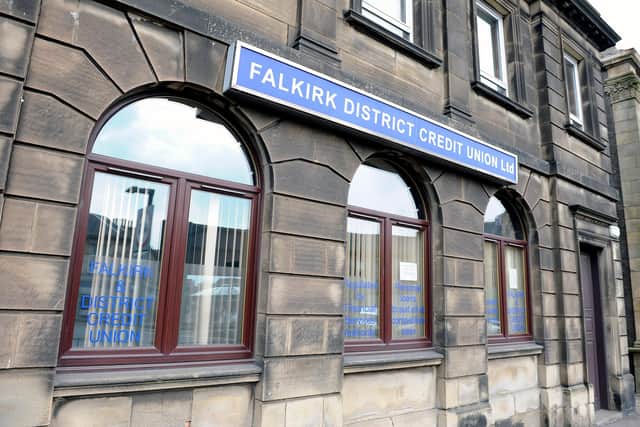 Falkirk District Credit Union will be able to share in £20 million of funding from the Scottish Government