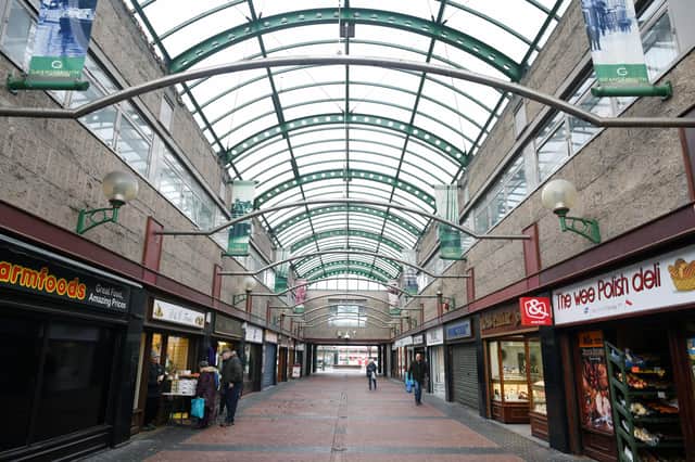 Grangemouth Shopping Centre La Porte Precinct (Pic: Michael Gillen)