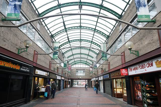 Grangemouth Shopping Centre La Porte Precinct (Pic: Michael Gillen)