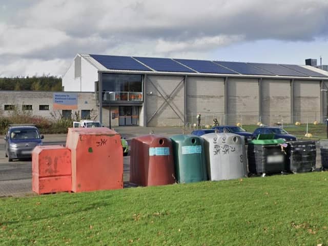 Plans to bulldoze Kirkliston Leisure Centre to make way for a school have been halted after councillors called for alternative sites on greenbelt land to be explored. (Pic: Google)
