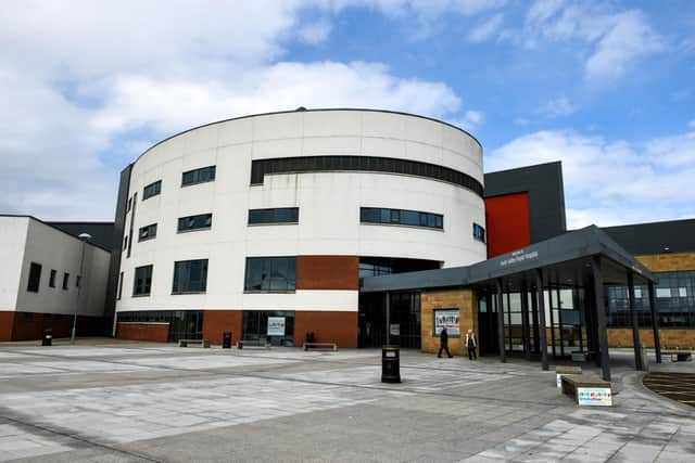 A ward has been closed to new admissions at Forth Valley Royal Hospital in Larbert