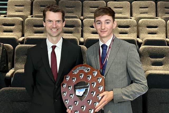 Zak Mooney, Scottish Water apprentice, who has won top awards. Pic: Contributed