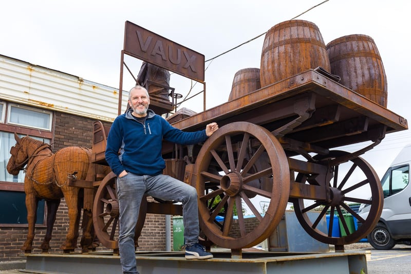 Councillor Graeme Miller, leader of Sunderland City Council, says he hopes to see the artwork installed soon.