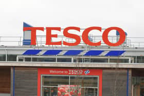 Tesco's store in Camelon is just one of he branches which will be taking food donations over the next four days
(Picture: Michael Gillen, National World)