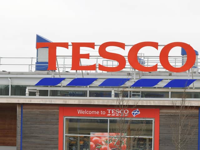 Tesco's store in Camelon is just one of he branches which will be taking food donations over the next four days
(Picture: Michael Gillen, National World)