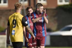 Stenhousemuir ace Blair Alston (Photo: Alan Murray)