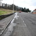 The path that residents complain has been running with water for years. Pic: Michael Gillen