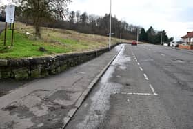 The path that residents complain has been running with water for years. Pic: Michael Gillen