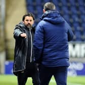 Paul Hartley did acknowledge David McCracken after the match in November but did not shake hands (fist bump) Lee Miller and did the same this afternoon