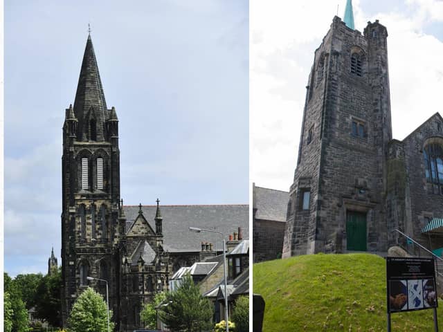 The congregations of St Andrew's Parish Church (right) and Bo'ness Old Kirk are uniting from September 1, 2025 to form Bo'ness Parish Church.