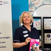 Cancer Research UK senior cancer awareness nurse Christine Campbell. Picture: Mark Anderson.