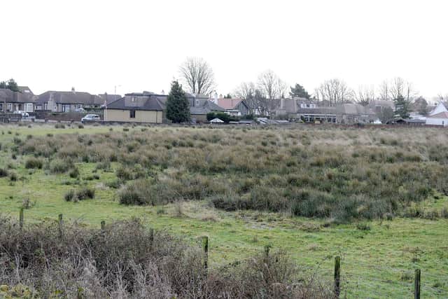The homes are being built on land off Stirling Road, Larbert next to Forth Valley Royal Hospital