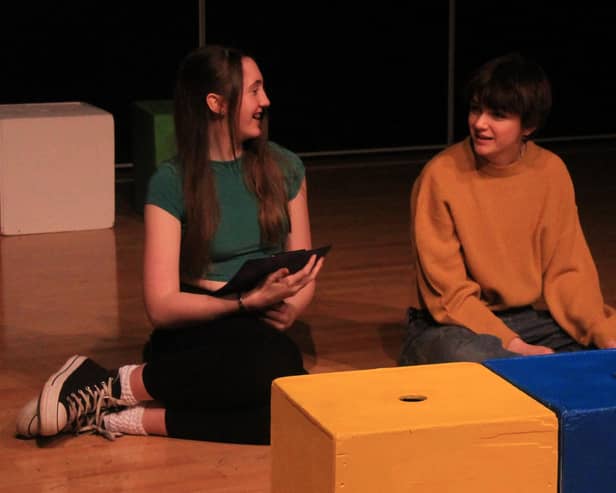 Members of Denny High Drama Club will be performing in Pitlochry as part of National Theatre's Connections Festival next month.  (Pic: submitted)