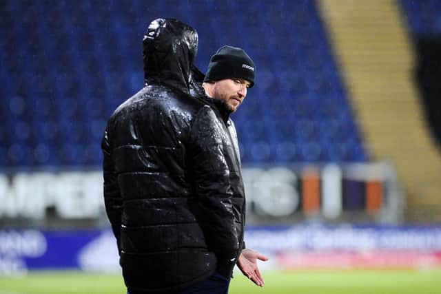 Braves boss Ricky Waddell was gutted at concession of last gasp goal (Library pic by Michael Gillen)