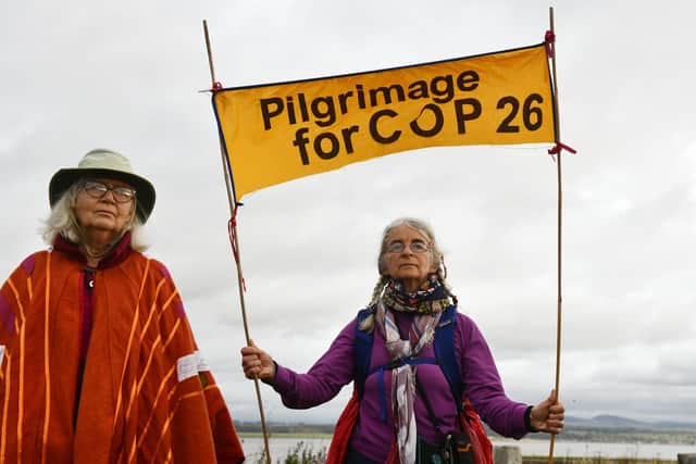 Representatives from churches including St Mary's, Grangemouth and St Catharine's, Bo'ness, took part in the pilgrimage. Photo: Michael Gillen.
