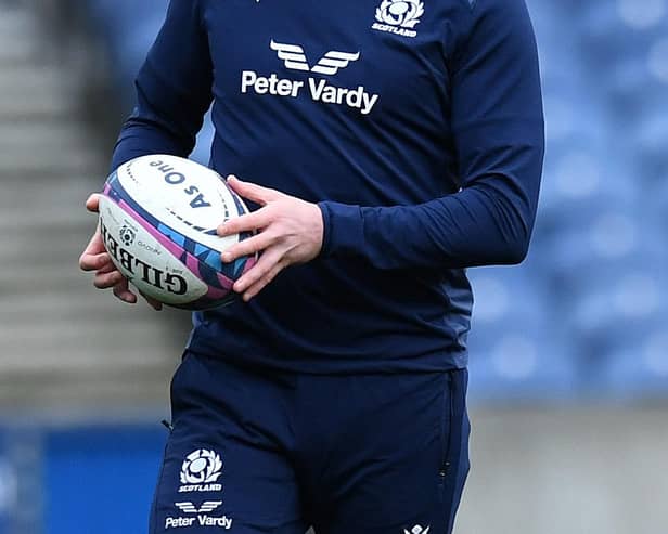Former Falkirk star Finn Russell has been praised by Scotland head coach Gregor Townsend (Photo: Mark Runnacles/Getty Images)