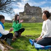 Children are being asked to use Scottish history and historical sites as inspiration for their stories