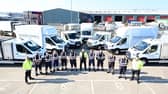 The new electric tipper fleet will be used to carry out essential council business (Picture: Submitted)