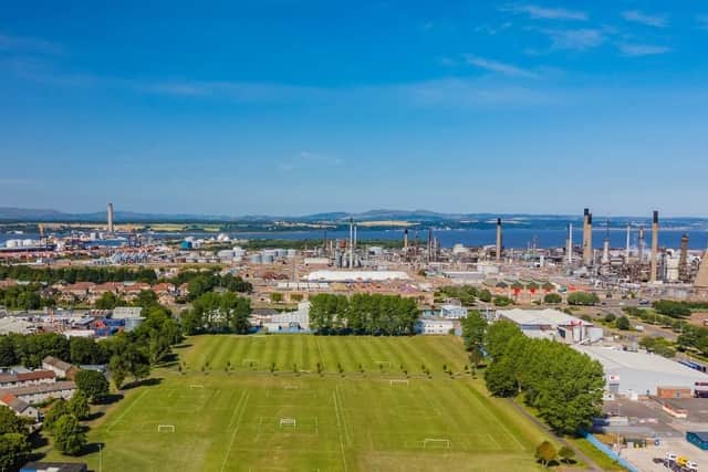 The people of Grangemouth are fed up with consultations and want action over the future of their town. Pic: Contributed
