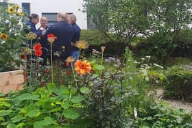 The new look garden area gives staff and patients a place to relax in at Forth Valley Royal Hospital
(Picture: Submitted)