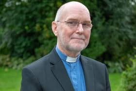 Reverend Melville Crosthwaite is retiring after 26 years at Larbert East Church. Picture: John Summers.