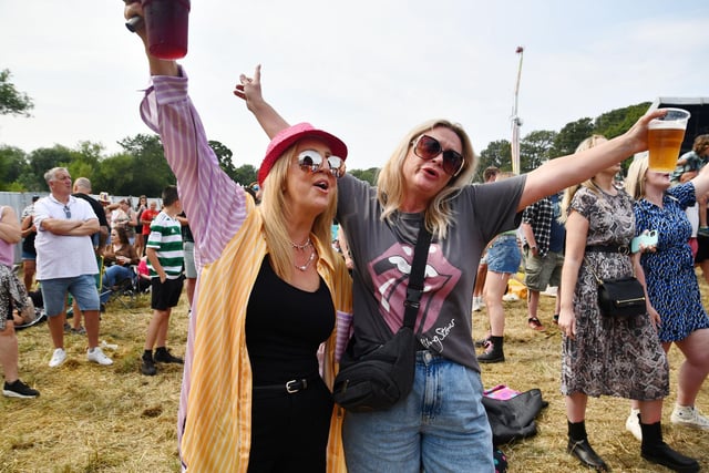 Music fans turned out for the event.