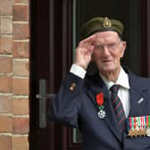 Camelon war veteran Walter Sharp is today celebrating his 106th birthday. Picture: Michael Gillen.