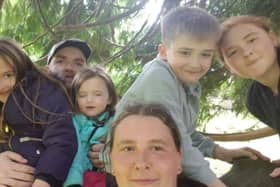 Jim Wilkie suddenly died just days before Christmas and has left behind his partner Helen and their four children picture: supplied