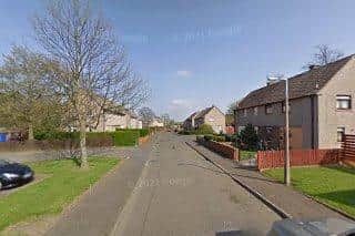 Wilson engaged in abusive behaviour at an address in Graham Avenue, Larbert
