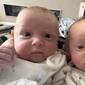 Twins Bonnie (left) and Grace Laidlaw.  (Pic: contributed)