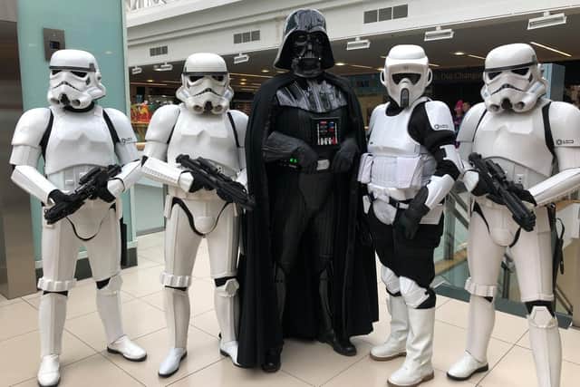 Stormtroopers will be on patrol at Falkirk Stadium for this weekend's Star Wars drive-in movie event