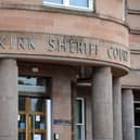 Brown appeared at Falkirk Sheriff Court  (Picture: Michael Gillen)