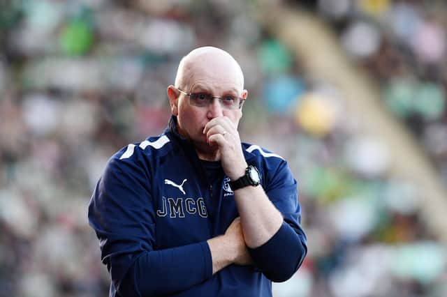 Falkirk boss John McGlynn (Photos: Michael Gillen)