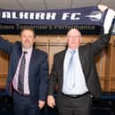 Falkirk's new management team (Picture: Ian Sneddon)