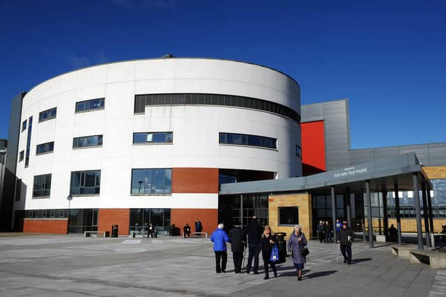 Families of dementia patients have raised complaints over the treatment of their loved one at Forth Valley Royal Hospital. Picture: Michael Gillen.