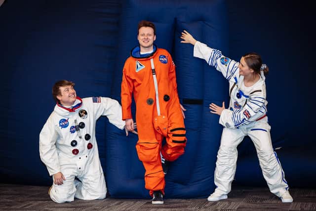 The portable dome brings the live planetarium shows to a wider audience and is coming to town as part of Falkirk Science Festival.