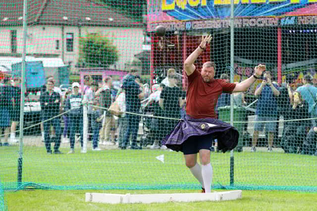 The organisers of Airth Highland Games have requested an occasional large event licence. Pic: Mark Ferguson