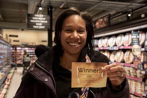 Two hundred shoppers will be given a golden ticket at the opening of the new store with one lucky winner receiving a £200 voucher. (Pic: M&S)